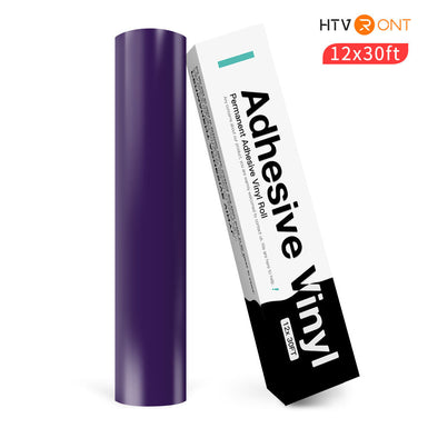 Permanent Adhesive Vinyl Roll - 12"x30 Ft (35 Colors)