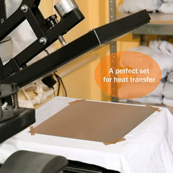 UK-PTFE Teflon Sheet for Heat Press - 16"x12"（3pc/10pc/3pc+3tape）