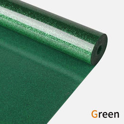 UK-Glitter Heat Transfer Vinyl Roll - 10"x5 Ft (8 Colors)