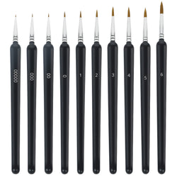 UK-[LOKLiK iPaint] Mini Detail Paintbrush Set（10pcs）