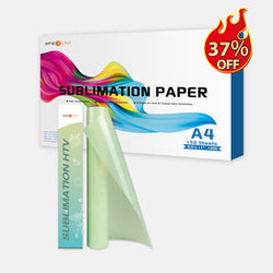 UK-150pcs Sublimation Paper & 10FT Sublimation HTV Bundle