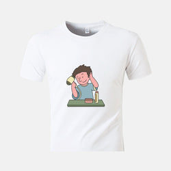 UK-Unisex 1-Pack Polyester T-Shirt - White Blank
