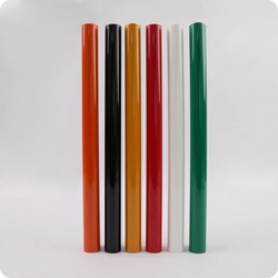 Heat Transfer Vinyl Bundle - 12"x5 Ft (6 Assorted Colors）