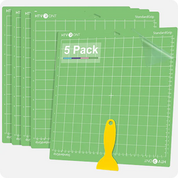 UK-Cutting Mat Bundle - 12" x 12" 5 Pack (4 Assorted Colors)