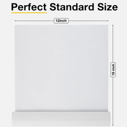 UK-White PTFE Teflon Sheet for Heat Press Heat Tape Bundle- 3 Pack 16" x 12"