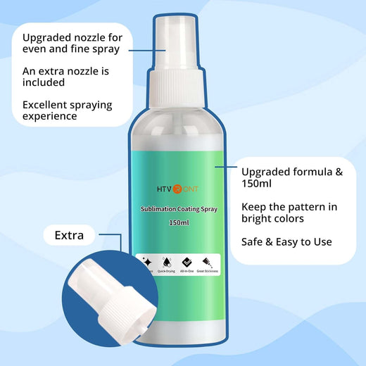 UK-Sublimation Coating Spray for Cotton Shirts 150ml