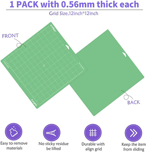 UK-Heat Transfer Vinyl Bundle - 12"x10" 36 Packs（25 Assorted Colors）
