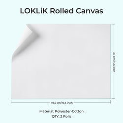 [LOKLiK iPaint] Canvas Set （2pcs）