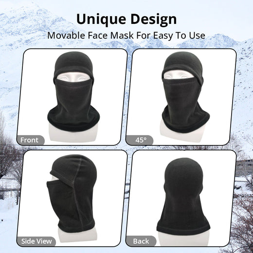 UK-Thermal Winter Ski Mask Blank For Sublimation