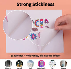 UK-Glossy Printable Vinyl Bundle - 8.5"x11" 30 sheets