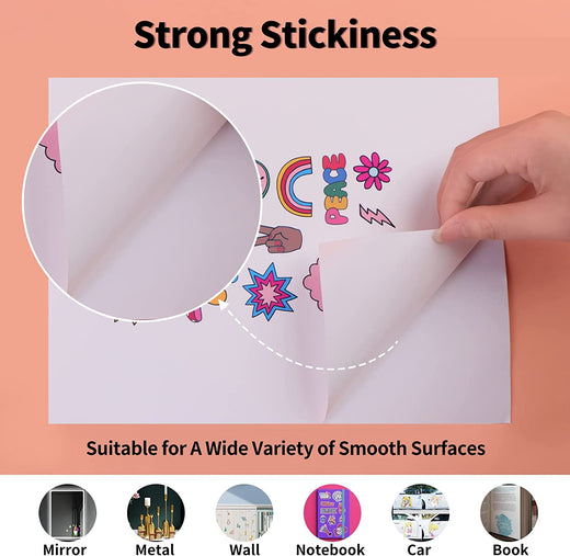 UK-Glossy Printable Vinyl Bundle - 8.5"x11" 30 sheets