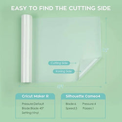 UK-Clear Sublimation HTV for Light Fabric - 12" X 5FT