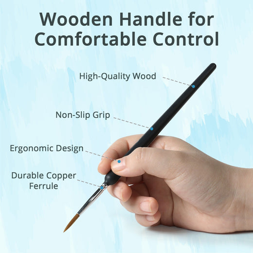 [LOKLiK iPaint] Mini Detail Paintbrush Set（10pcs）