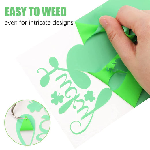 UK-St. Patrick's Day Heat Transfer Vinyl Bundle - 12"x 10" 10 Sheets