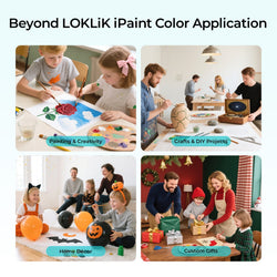 UK-[LOKLiK iPaint]48 Colors Acrylic Paint Set (3ml each) *1