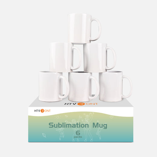 UK-Sublimation Mugs Blank 11 oz - 6 Pack Tazas Para Sublimacion