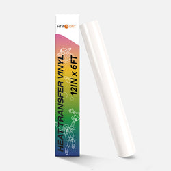 UK-Flock HTV Heat Transfer Vinyl-12" x 6FT（2 colors）