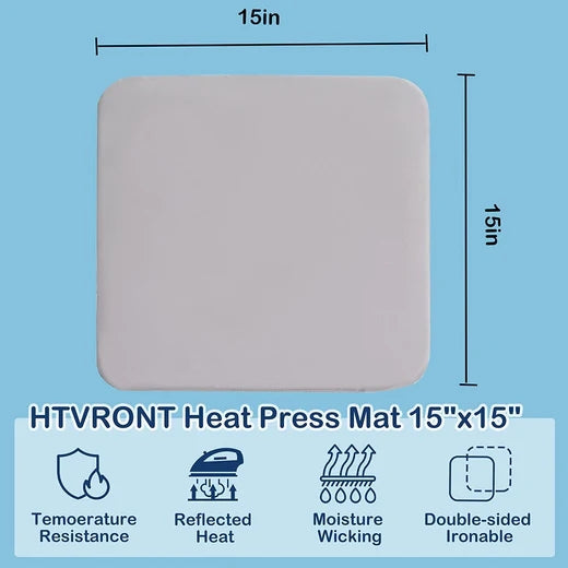 UK-Heat Press Mat - 15"x15"