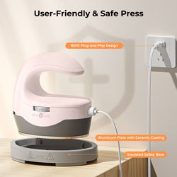 HTVRONT H1 Mini Heat Press Machine, Small & Portable