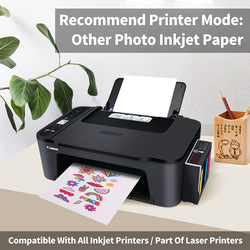 UK-Glossy Printable Vinyl Bundle - 8.5"x11" 10 sheets