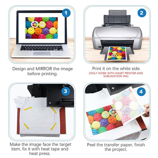 UK-Sublimation Paper - 8.5"x14" 150 Sheets