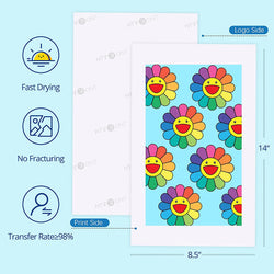 UK-Sublimation Paper 8.5 x 11 Inch - 200 Sheets
