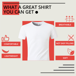 UK-Unisex 1-Pack Polyester T-Shirt - White Blank