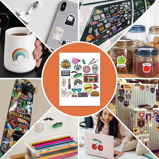 UK-Sublimation Waterproof Sticker Paper Matte - 20 Pcs
