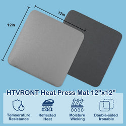 UK-Heat Press Mat 11.5"x11.5"