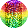 Crystal Laser Rainbow