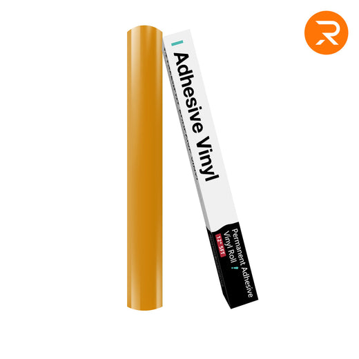 UK-Permanent Adhesive Vinyl Roll - 12"x5 Ft （35 Colors)