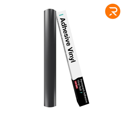 UK-Permanent Adhesive Vinyl Roll - 12"x5 Ft （35 Colors)