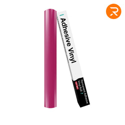 UK-Permanent Adhesive Vinyl Roll - 12"x5 Ft （35 Colors)