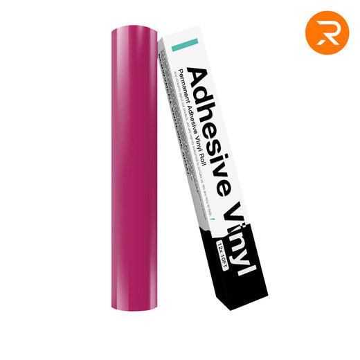 UK-Permanent Adhesive Vinyl Roll - 12"x10 Ft （35 Colors)