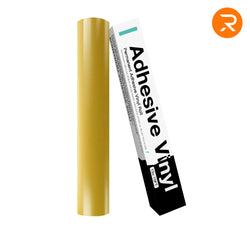 UK-Permanent Adhesive Vinyl Roll - 12"x10 Ft （35 Colors)