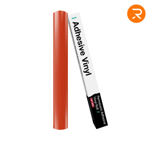 UK-Permanent Adhesive Vinyl Roll - 12"x5 Ft （35 Colors)