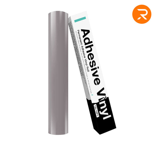 UK-Permanent Adhesive Vinyl Roll - 12"x10 Ft （35 Colors)