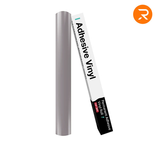 UK-Permanent Adhesive Vinyl Roll - 12"x5 Ft （35 Colors)