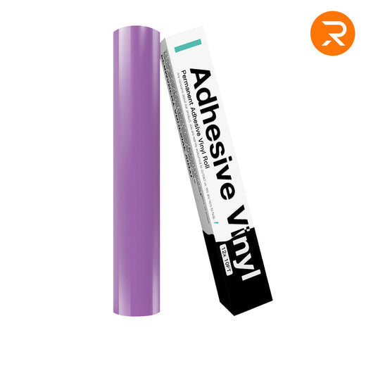 UK-Permanent Adhesive Vinyl Roll - 12"x10 Ft （35 Colors)