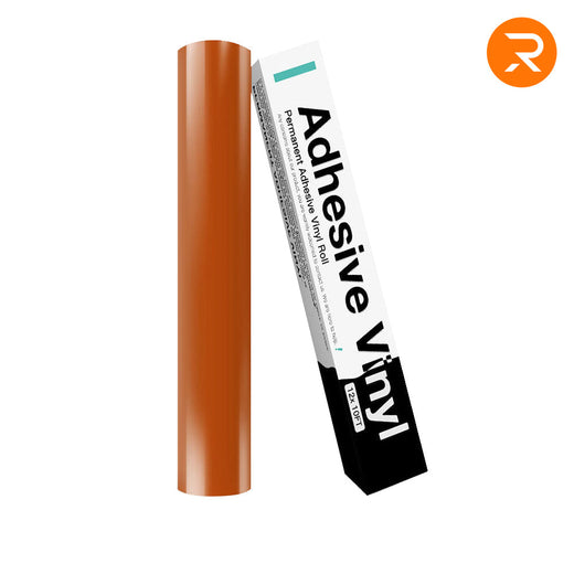 UK-Permanent Adhesive Vinyl Roll - 12"x10 Ft （35 Colors)