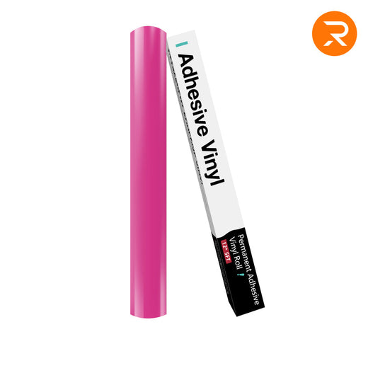 UK-Permanent Adhesive Vinyl Roll - 12"x5 Ft （35 Colors)