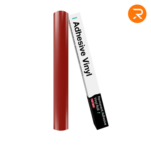 UK-Permanent Adhesive Vinyl Roll - 12"x5 Ft （35 Colors)