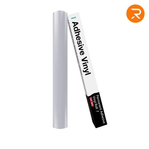 UK-Permanent Adhesive Vinyl Roll - 12"x5 Ft （35 Colors)