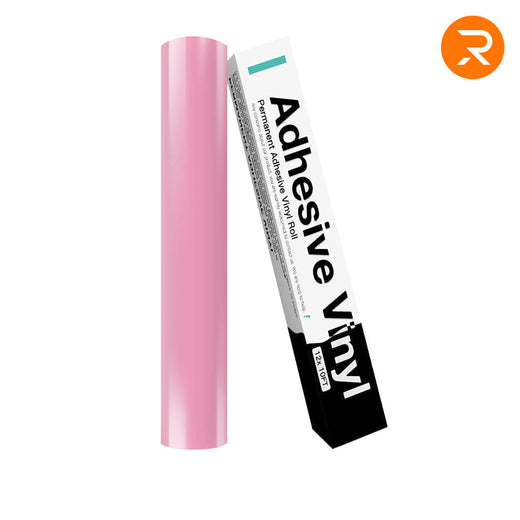 UK-Permanent Adhesive Vinyl Roll - 12"x10 Ft （35 Colors)