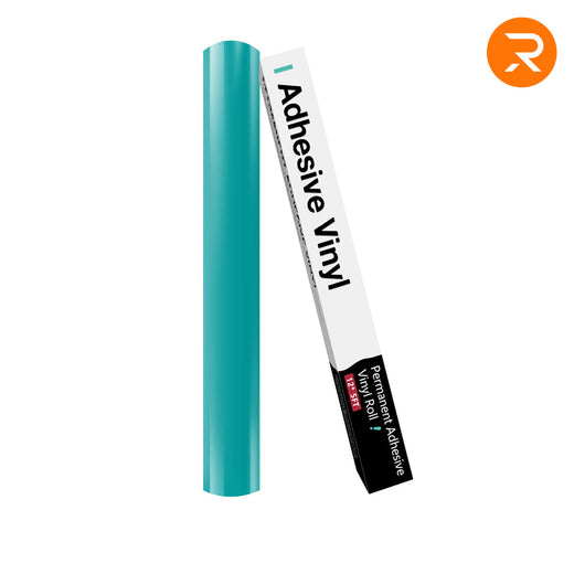 UK-Permanent Adhesive Vinyl Roll - 12"x5 Ft （35 Colors)