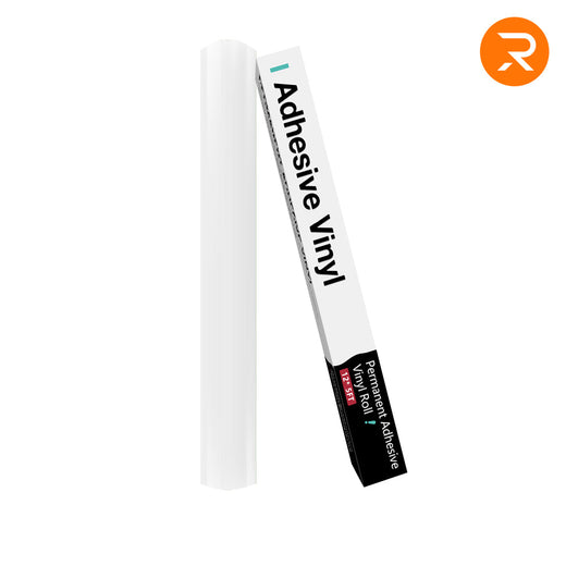 UK-Permanent Adhesive Vinyl Roll - 12"x5 Ft （35 Colors)