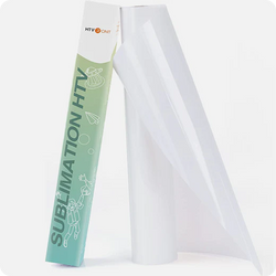 UK-Clear Sublimation HTV for Light Fabric - 12" X 5FT