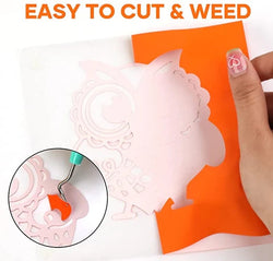 UK-Heat Transfer Vinyl Bundle - 12'' x 3 FT (20 Colors)