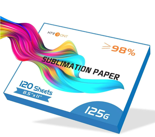 HTVRONT Sublimation Paper 8.5 x 11 Inch - 120 Sheets