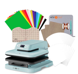 HTVRONT 1500W 15"x15" Automatic Heat Press Machine Bundle